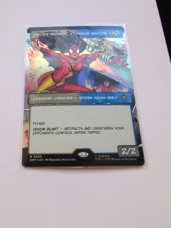Spider-Woman, Stunning Savior (Borderless) Marvel's Spider-Man Foil - Image 1