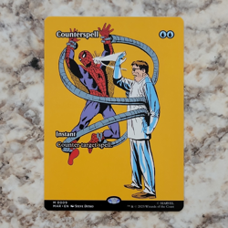 Wizards Magic: The Gathering Counterspell Marvel Spider-Man MAR 0009 Non-foil - Image 1