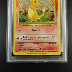 PSA 10 Charmander 001/034 Pokemon Classic Collection English Holo Graded Card - Image 3