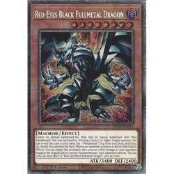 YUGIOH MP25-EN014 Red-Eyes Black Fullmetal Dragon Starlight Rare 1st Edition NM - Image 1