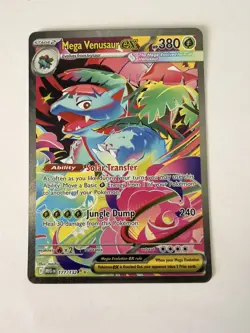 Pokemon-Mega Venusaur ex 177/132 Me01: Mega Evolution Special Illustration Rare - Image 1