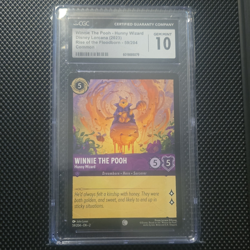 Disney Lorcana Winnie the Pooh Hunny Wizard CGC 10 English 59/204 2023 - Image 1