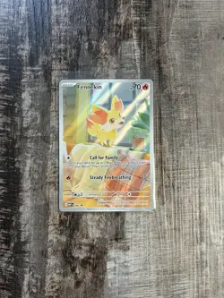 Fennekin 080 PROMO- Pokemon TCG: Chaos Rising English - Image 1