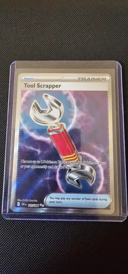 Tool Scraper 115/086 Full Art Chaos Rising Pokemon Card - Image 1