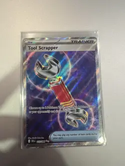 Tool Scraper 115/086 Full Art Chaos Rising Pokemon Card - Image 1