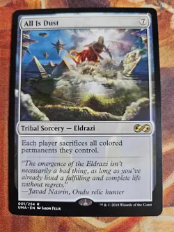All Is Dust - mtg - Ultimate Masters - near miny - Image 1