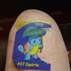 2000 Topps Pokemon Squirtle PC4 TV Animation Clear Card 07 - Image 2