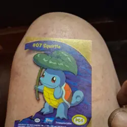 2000 Topps Pokemon Squirtle PC4 TV Animation Clear Card 07 - Image 3