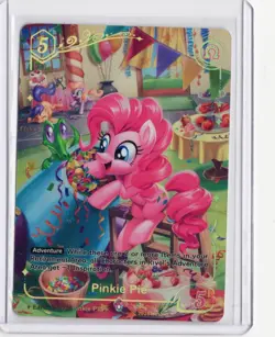 Pinkie Pie SD01-CR03 Colorful Rare Full Art English Kayou TCG My Little Pony MLP - Image 1