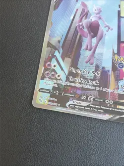 Mewtwo V (Alternate Full Art) 072/078 Pokemon GO Holo - Image 5