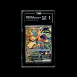 Pokemon 2025 Journey Together Special Illustration Hops Zacian EX 186/159 TAG 9 - Image 1