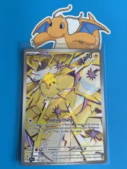 Pokemon TCG Joltik Full Art Illustration Rare Card 150/142 Stellar Crown - Image 1