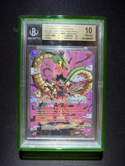 Dragon Ball Super Son Goku Story of a Forming Wish Alt SLR EX24-01 BGS 10 - Image 1