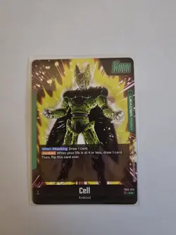 Green Cell Alt Art L FB02-070 Dragon Ball Super Fusion World NM - Image 2