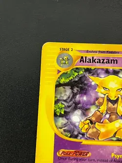Alakazam 33/165 - Expedition Regular Rare Vintage Pokemon TCG Card MP e-Reader - Image 5