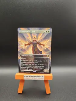 Magic The Gathering - Exemplar Of Light - Full Art - FDN - NM - MTG - SINGLES - Image 1