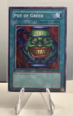 1x Pot of Greed TP3-014 Unlimited Yu-Gi-Oh Yugioh LP - Image 1