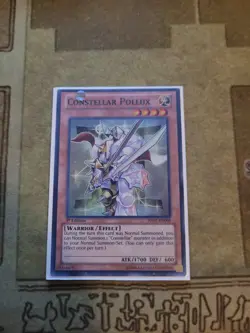 YUGIOH CONSTELLAR POLLUX HA07-EN008 SUPER 1ST ED NM - Image 1