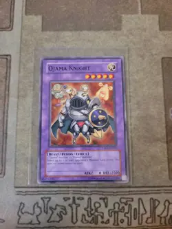 YUGIOH OJAMA KNIGHT TAEV-EN044 COMMON UNLIMITED ED NM - Image 1