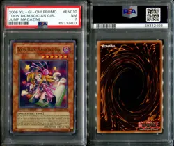 PSA 7 2006 Yu-Gi-Oh Shonen Jump Promos #JUMP-EN010 Toon Dark Magician Girl UR - Image 1