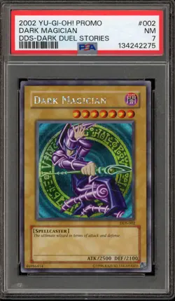 Yu-Gi-Oh! Dark Magician Dark Duel Stories Promo DDS-002 PSA 7 - Image 1