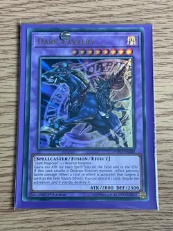 Yu-gi-oh Dark Cavalry DUPO-EN002 Ultra Rare 1st Edition NM card - Image 2