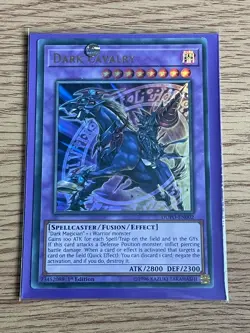 Yu-gi-oh Dark Cavalry DUPO-EN002 Ultra Rare 1st Edition NM card - Image 5