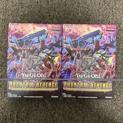 Yu-Gi-Oh! Phantom Revenge 4 Pack Box Lot of 2 - Factory Sealed Starlight Chase - Image 1
