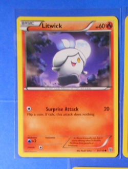 Litwick 21/135 Pokemon card BW Plasma Storm common NM - Image 1