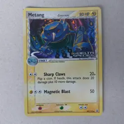 Metang 49/113 Rare Ex Delta Species Set Nintendo Collectible Pokemon Card - Image 1