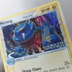 Metang 49/113 Rare Ex Delta Species Set Nintendo Collectible Pokemon Card - Image 3