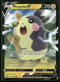 Morpeko V - Holo Promo SWSH: Sword & Shield Promo Cards SWSH056 NM - Image 1