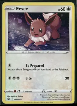 Eevee Holo Promo SWSH: Sword & Shield Promo Cards SWSH127 NM - Image 1