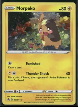 Morpeko Holo Promo SWSH: Sword & Shield Promo Cards SWSH116 NM - Image 1