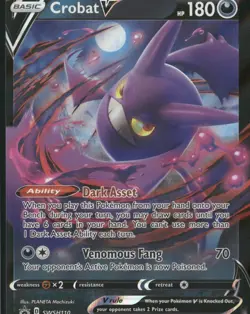 Crobat V - Holo Promo SWSH: Sword & Shield Promo Cards SWSH110 NM - Image 1