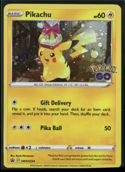 Pikachu Holo Promo SWSH: Sword & Shield Promo Cards SWSH234 NM - Image 1