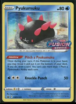 Pyukumuku - (Prerelease) Holo Promo SWSH: Sword & Shield Promo Cards SWSH169 NM - Image 1