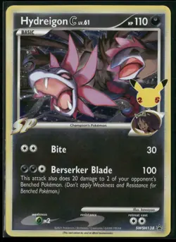 Hydreigon C lv.61 Holo Promo SWSH: Sword & Shield Promo Cards SWSH138 NM - Image 1