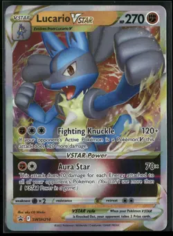 Lucario VSTAR Holo Promo SWSH: Sword & Shield Promo Cards SWSH214 NM - Image 1