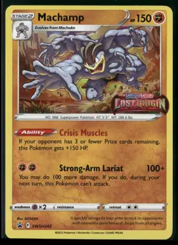 Machamp - (Prerelease) Holo Promo SWSH: Sword & Shield Promo Cards SWSH243 NM - Image 1