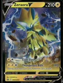 Zeraora V Holo Promo SWSH: Sword & Shield Promo Cards SWSH263 NM - Image 1