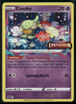 Comfey - (Prerelease) Holo Promo SWSH: Sword & Shield Promo Cards SWSH242 NM - Image 1