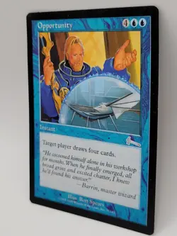 Opportunity LP MTG Urza’s Legacy Instant Draw 4 Blue Card Vintage - Image 4