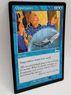 Opportunity LP MTG Urza’s Legacy Instant Draw 4 Blue Card Vintage - Image 5