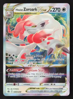 Hisuian Zoroark VSTAR Promo SWSH: Sword & Shield Promo Cards SWSH298 NM - Image 1