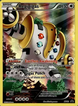 Regigigas (Full Art Promo) XY82 Holo Promo XY Promo Pokemon Lightly Played - Image 1