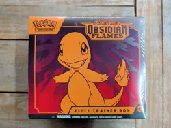 Pokemon: Scarlet & Violet 3: Obsidian Flames Elite Trainer Box - 9 Packs 820650853913 - Image 1