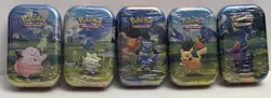 Pokemon TCG Ascended Heroes Mini Tin ( Lot of 5)- New/Sealed Trading card game - Image 5