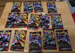Pokemon Mega Evolution Pitch Black Booster Packs Lot Of 14 - IN HAND - Image 2