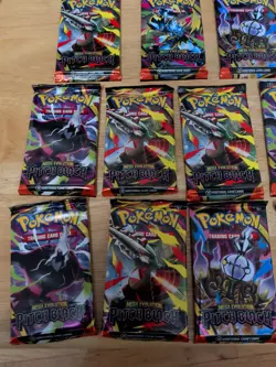 Pokemon Mega Evolution Pitch Black Booster Packs Lot Of 14 - IN HAND - Image 3